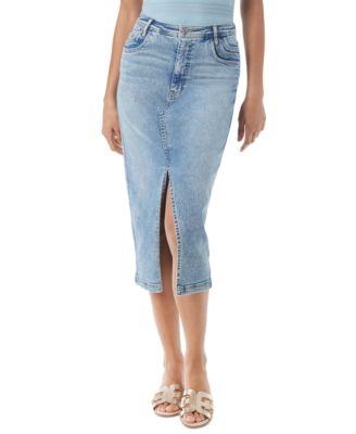 Sam Edelman - Women's Kori Denim Midi Skirt