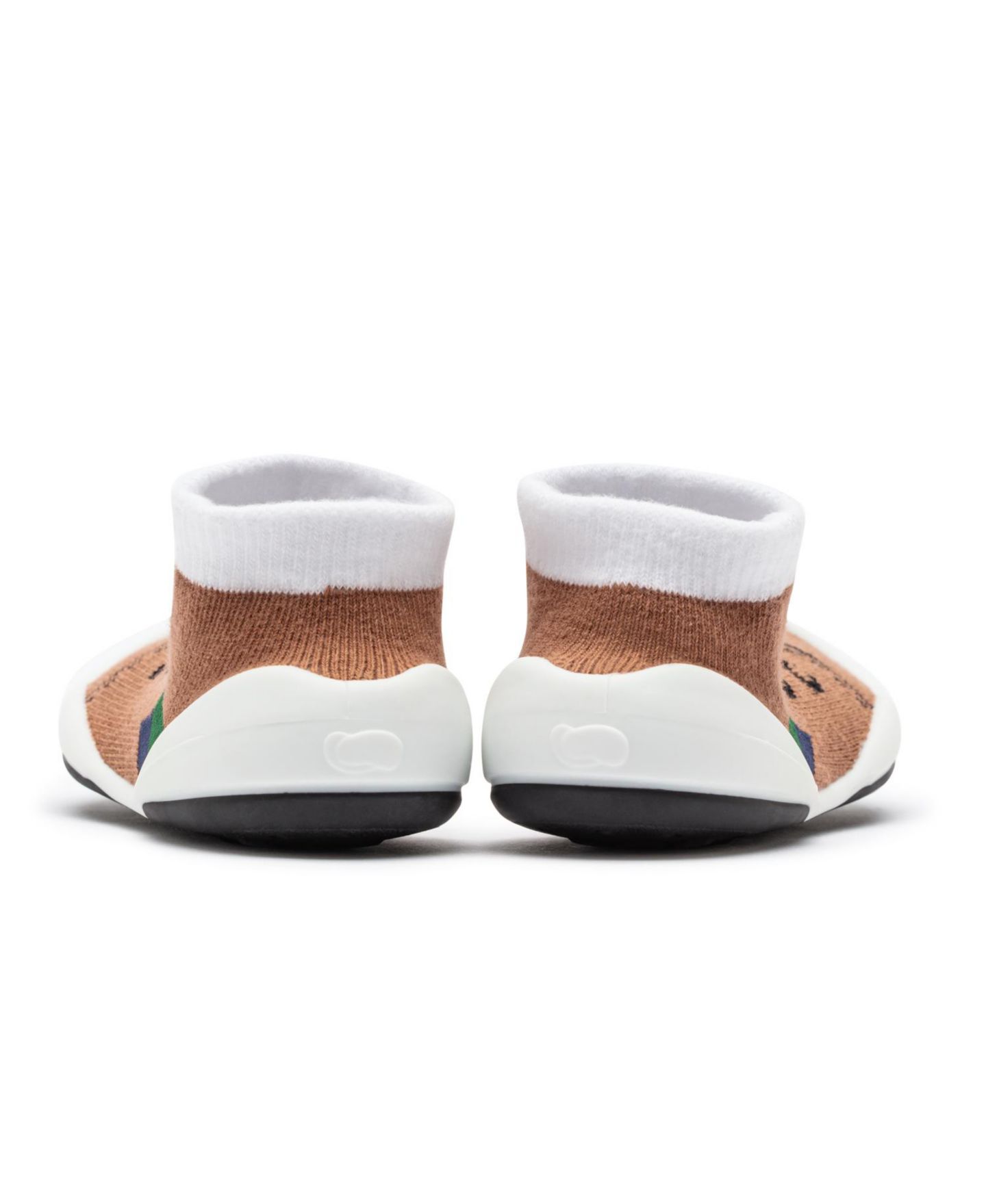 Носки Komuello Infant Girl Boy First Walk Sock Shoes Runner - Brown, цвет: Коричневый — фото 4