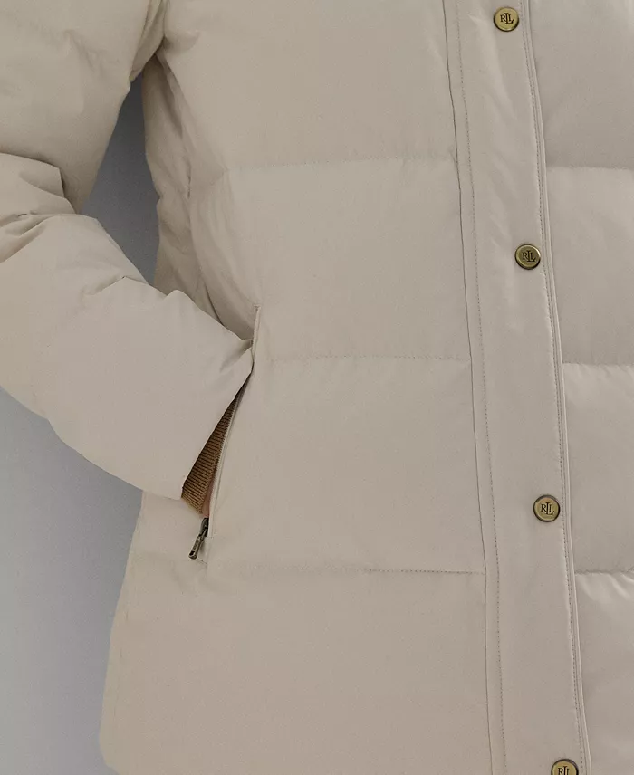 Women's Faux-Fur Hooded Puffer Coat - thumbnail 3