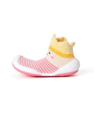 Infant Girl Breathable Washable Non-Slip Sock Shoes Crown Princess