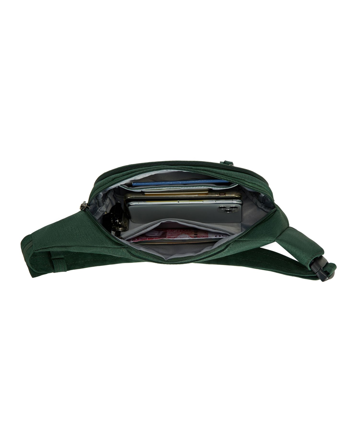 Сумка Travelon Anti-Theft Metro Waist Pack, цвет: Чёрный — фото 10