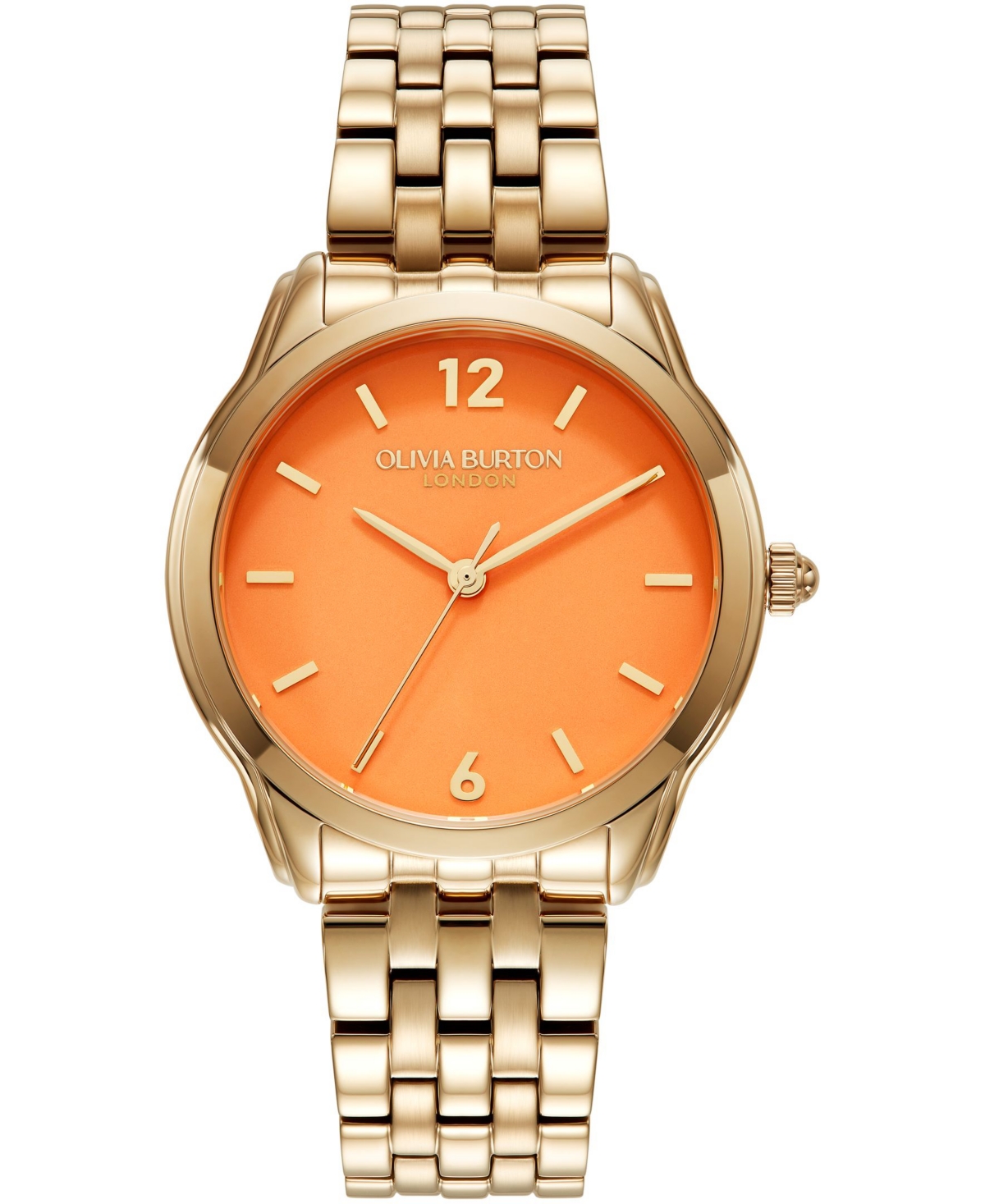 Women's Starlight Gold-Tone Stainless Steel Watch 36mm - Orange