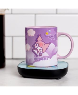 Kuromi Coffee Mug with Electric Mug Warmer – Keeps Your Favorite Beverage Warm - Auto Shut On/Off