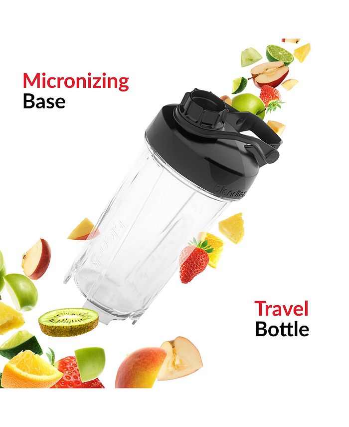 Blendtec GO Bottle, Reusable Single Serve Blender Cup, Includes Travel