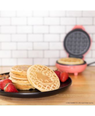 Hello Kitty Mini Waffle Maker - Cook With Your Favorite Kitty Character