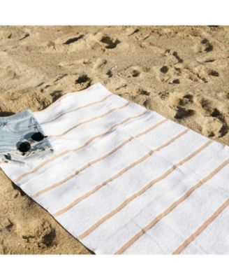 Las Rayas Cotton Beach Towels, 4-Pack, 30" x 60"