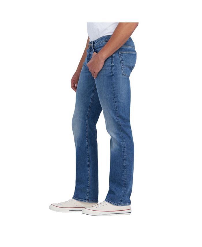 Buffalo David Bitton Buffalo Men's Relaxed Straight Driven Crinkled and ...