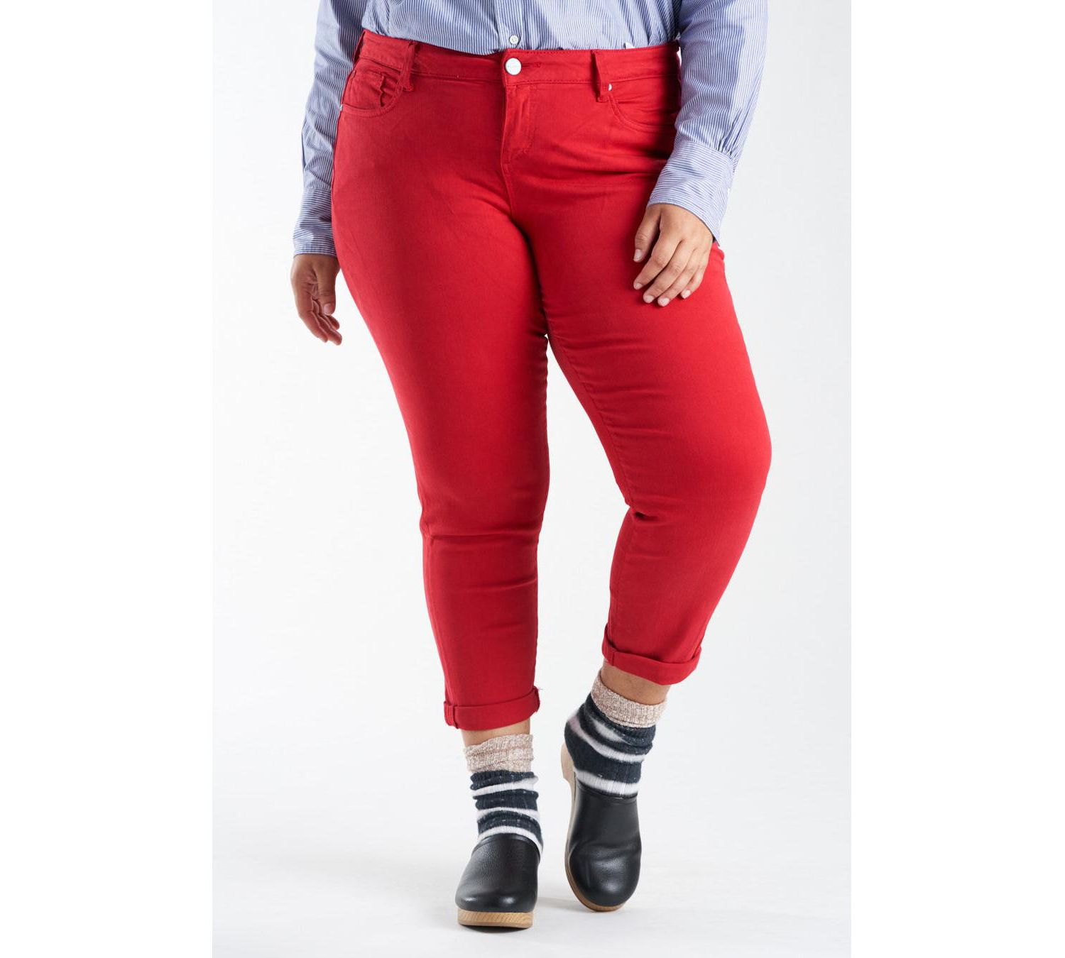 Women's Color Boyfriend Pants
