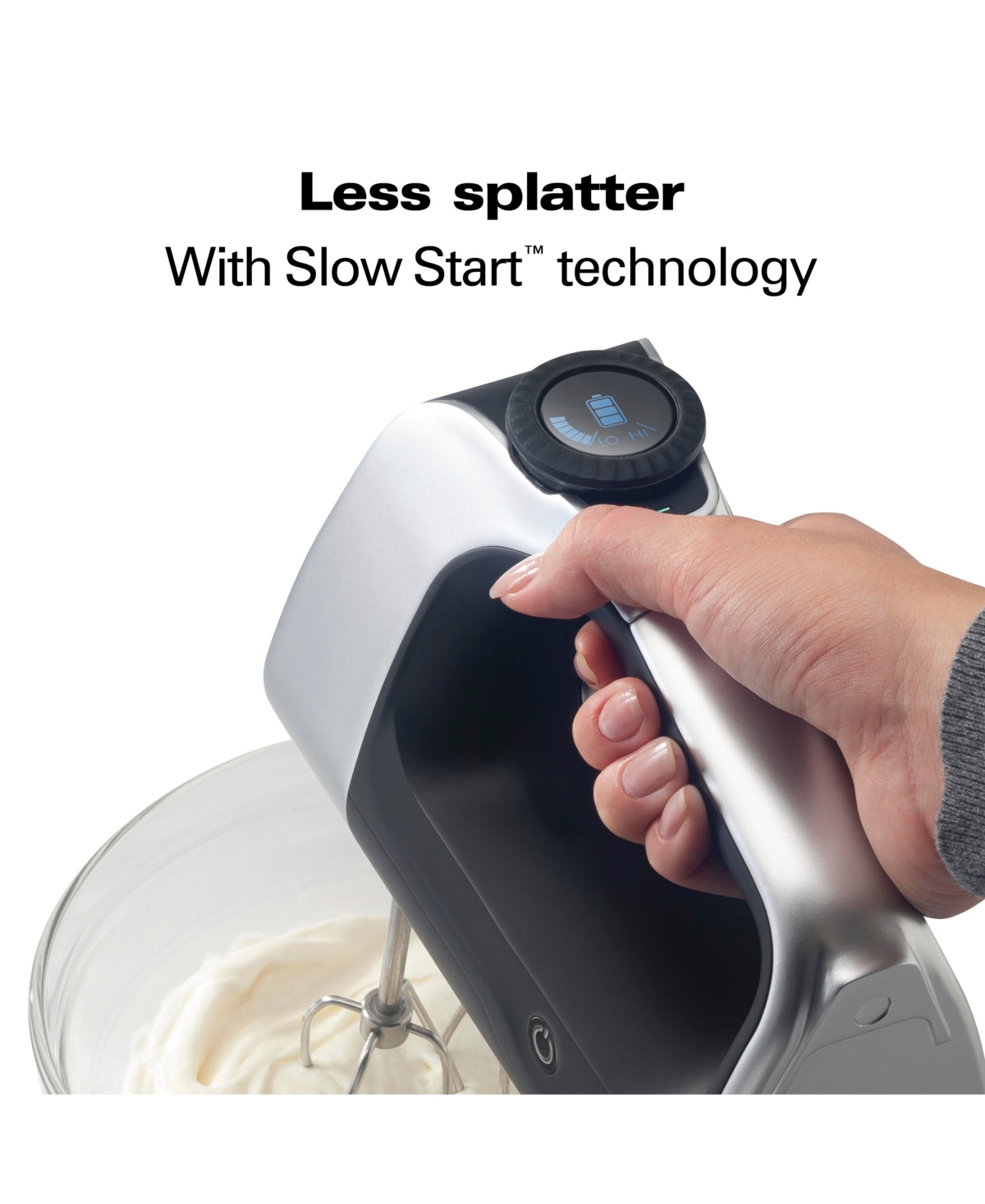 Shop Hamilton Beach Professional Cordless Hand Mixer With Infinite Speed In Black