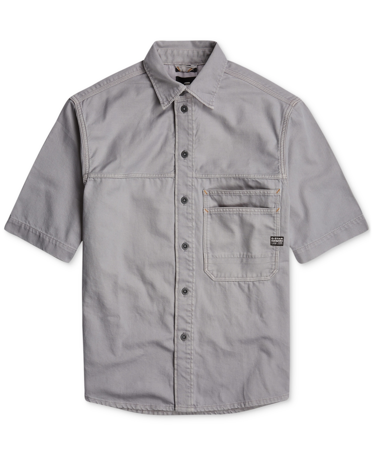 Shop G-star Raw Men's Relaxed-fit Double-pocket Shirt In Renaissanc