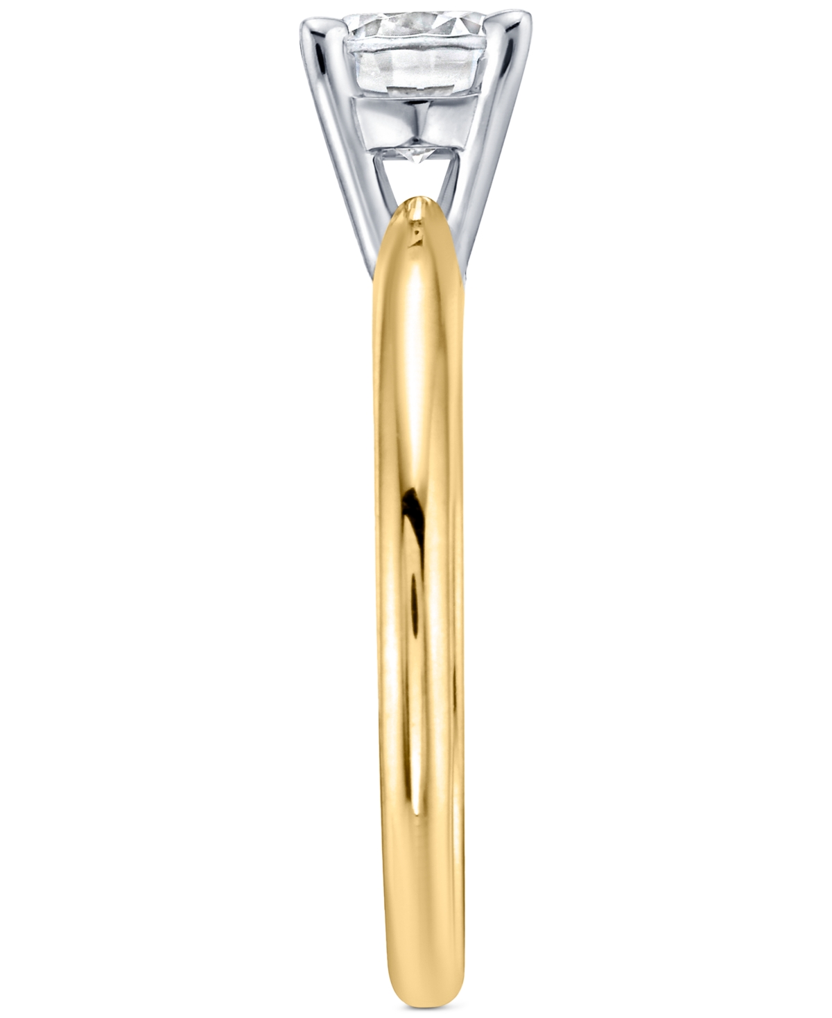 Igi Certified Diamond Solitaire Engagement Ring (1 ct. t.w.) - 18k Gold
