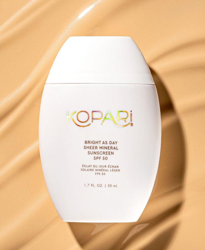 Kopari Beauty Bright As Day Sheer Mineral Sunscreen SPF 50, 1.7 oz