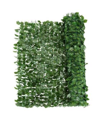 Faux Ivy Leaf Decorative Privacy Fence for Outdoor Privacy