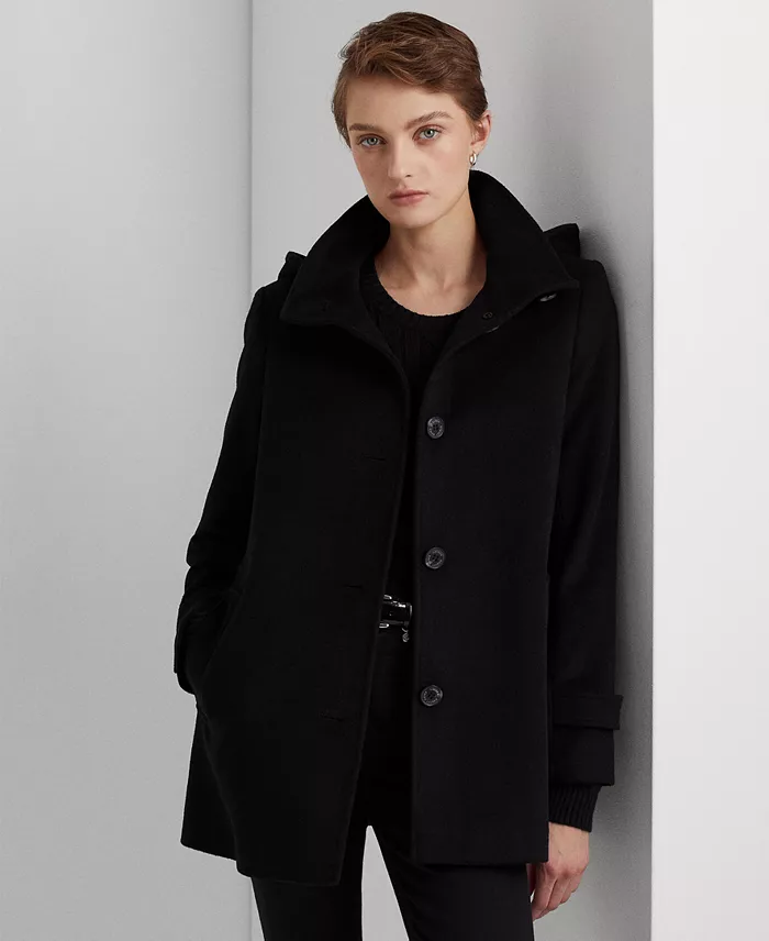 Women's Icon Hooded A-Line Coat