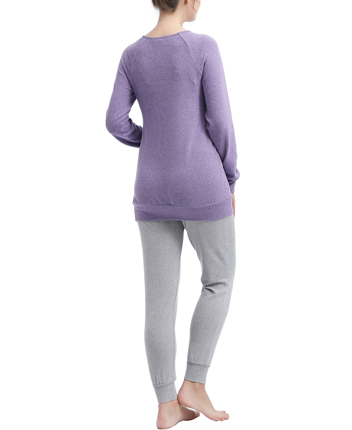 kimi + kai Maternity Zoie Nursing 2-Piece Pajama Set