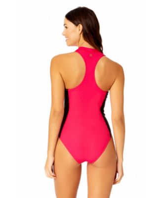 Women's Zip Front One Piece Swimsuit