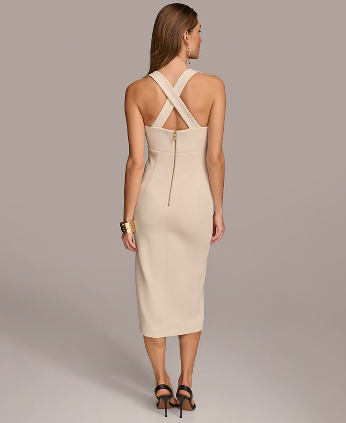 Donna Karan Women's Square-Neck Sheath Dress - Macy's
