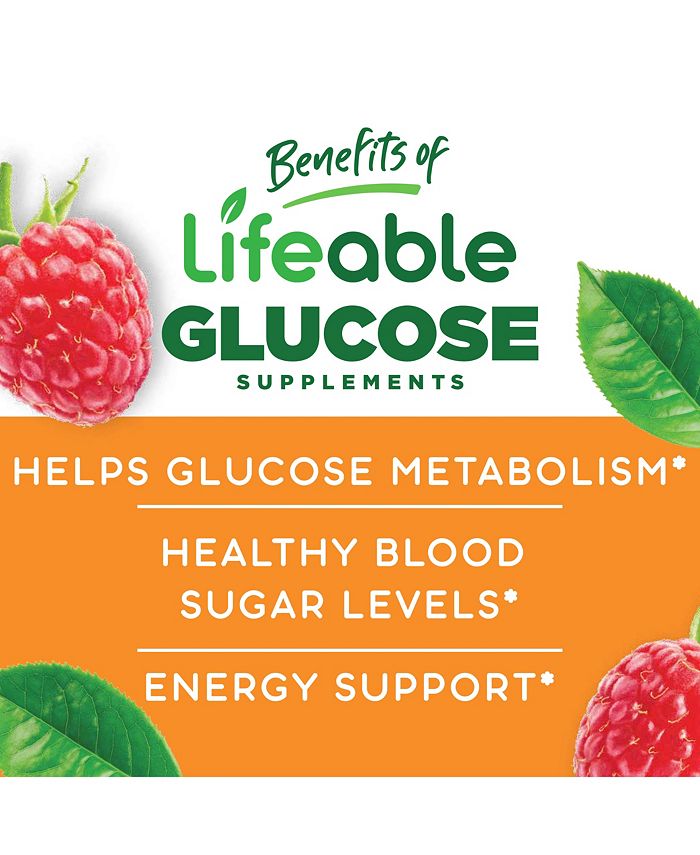 Lifeable Glucose Gummies Raise Low Blood Sugar Great Tasting