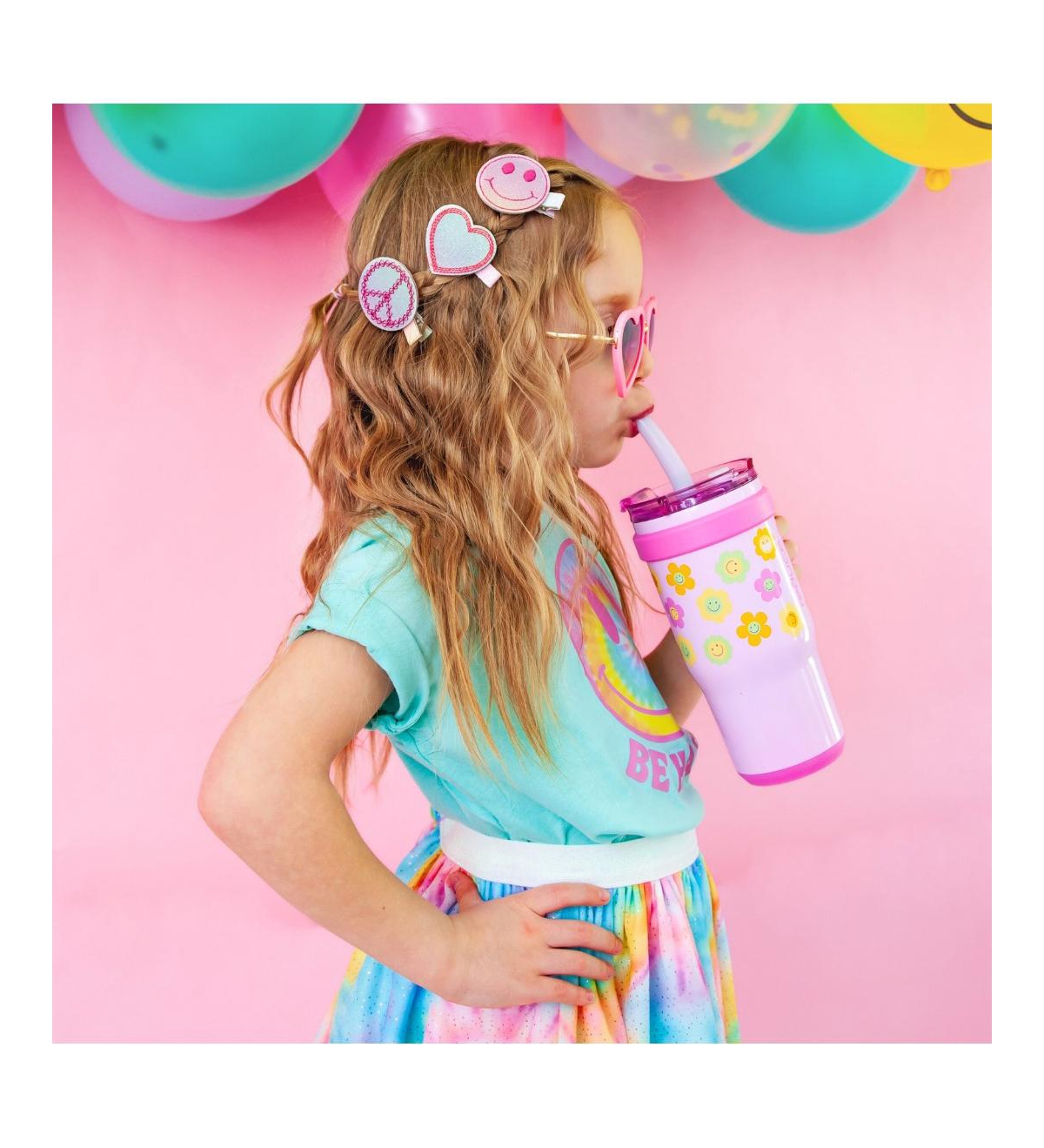 Sweet Wink Girls Tie Dye Clip Set