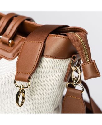 Large Canvas Diaper Tote Bag