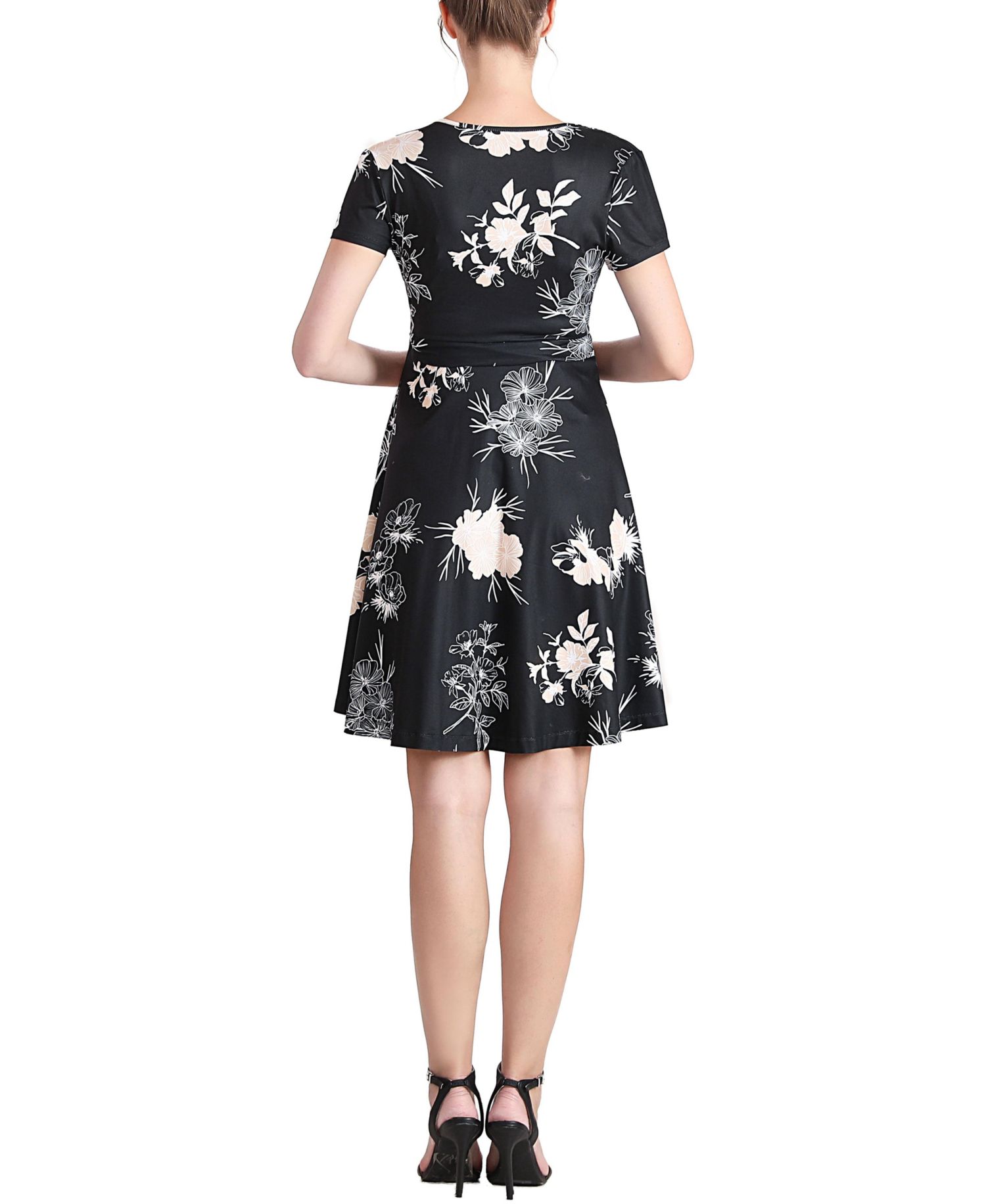 Women's Bess Faux Wrap Nursing Dress