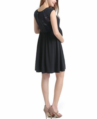 Maternity Lara Lace Trim Dress