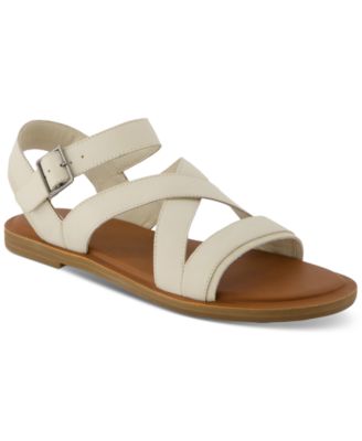 Women's Sloane Strappy Side-Buckle Flat Sandals