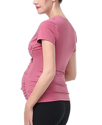 Maternity V-Neck Nursing Active Tee