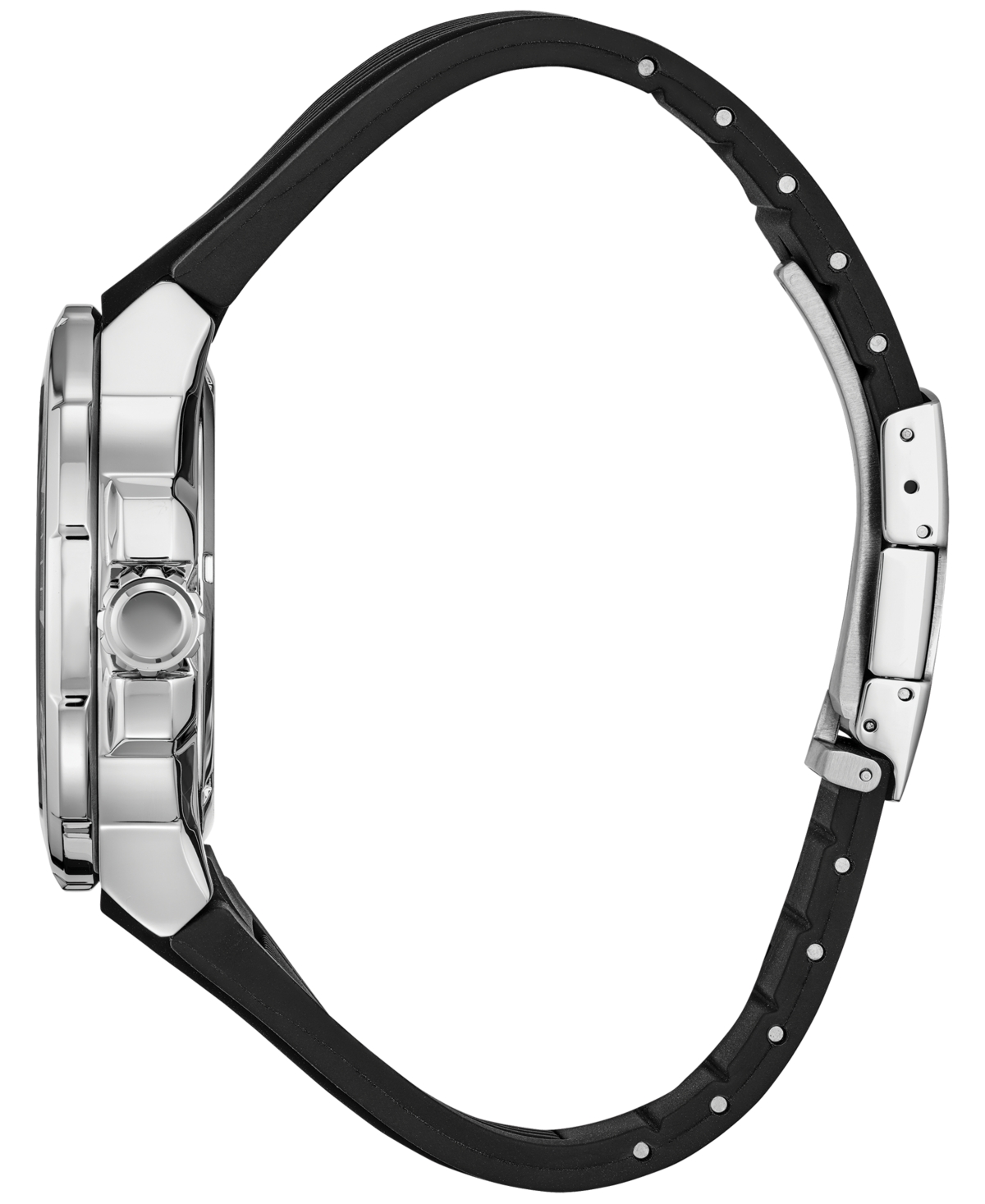 Shop Citizen Eco-drive Men's Black Polyurethane Strap Watch 46mm In No Color