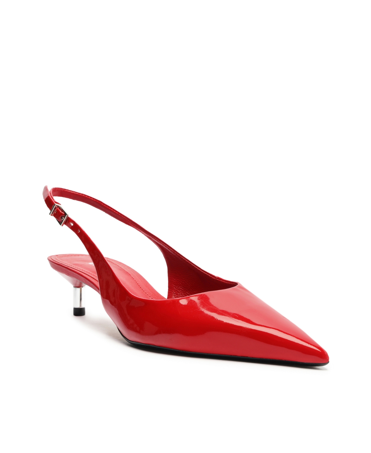 Arezzo Women's Sutton Low Stiletto Pump In Red