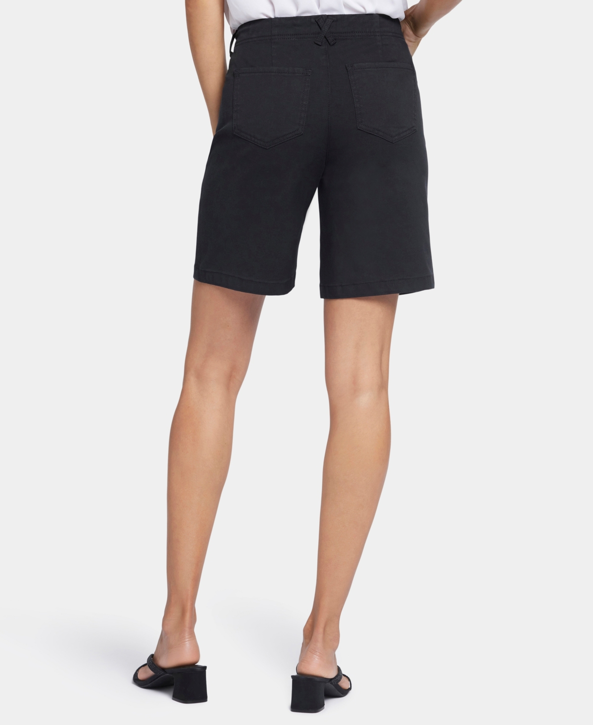 Shop Nydj 's 5-pocket Bermuda Short In Black