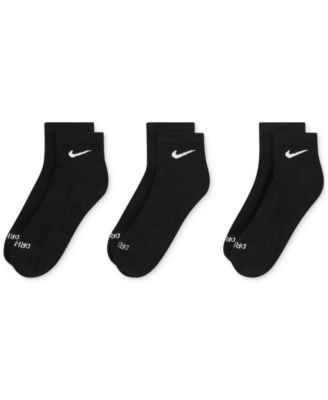 Unisex Dri-FIT Cushion Quarter Socks 3-Pack