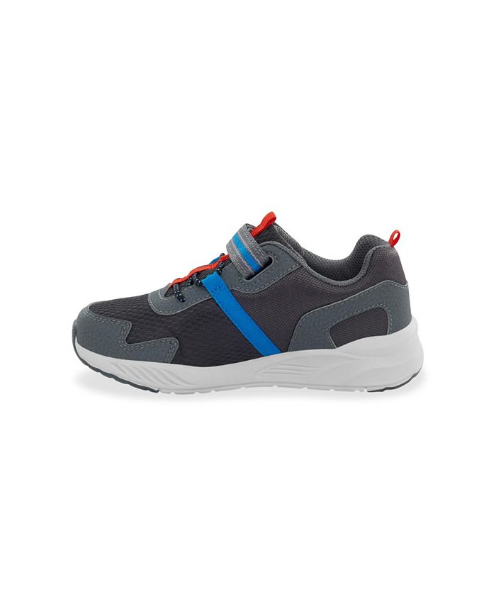 Stride Rite Boys M2P Breccen Running Shoes – Washable Mesh, Anti-Microbial Lining For Kids