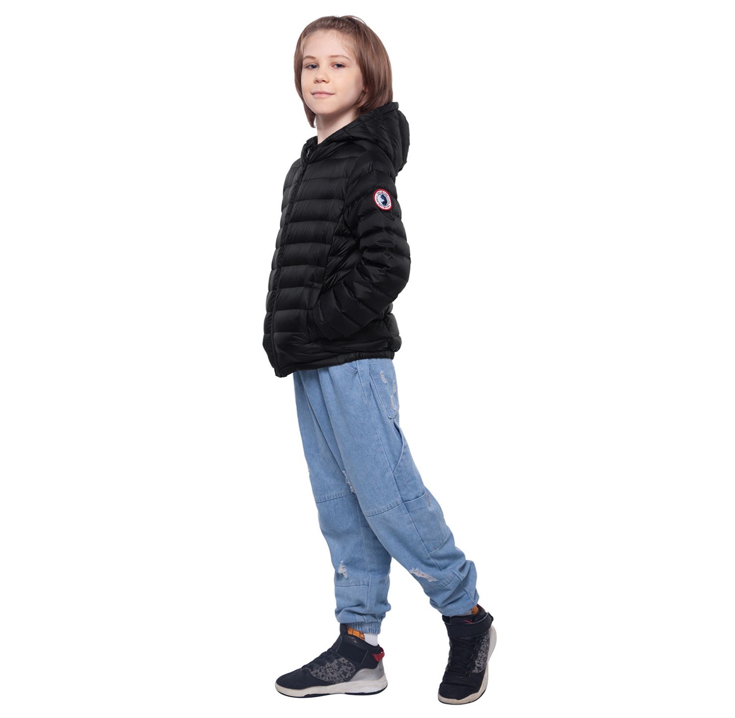 Boys Ultra Light Packable Down Puffer Jacket