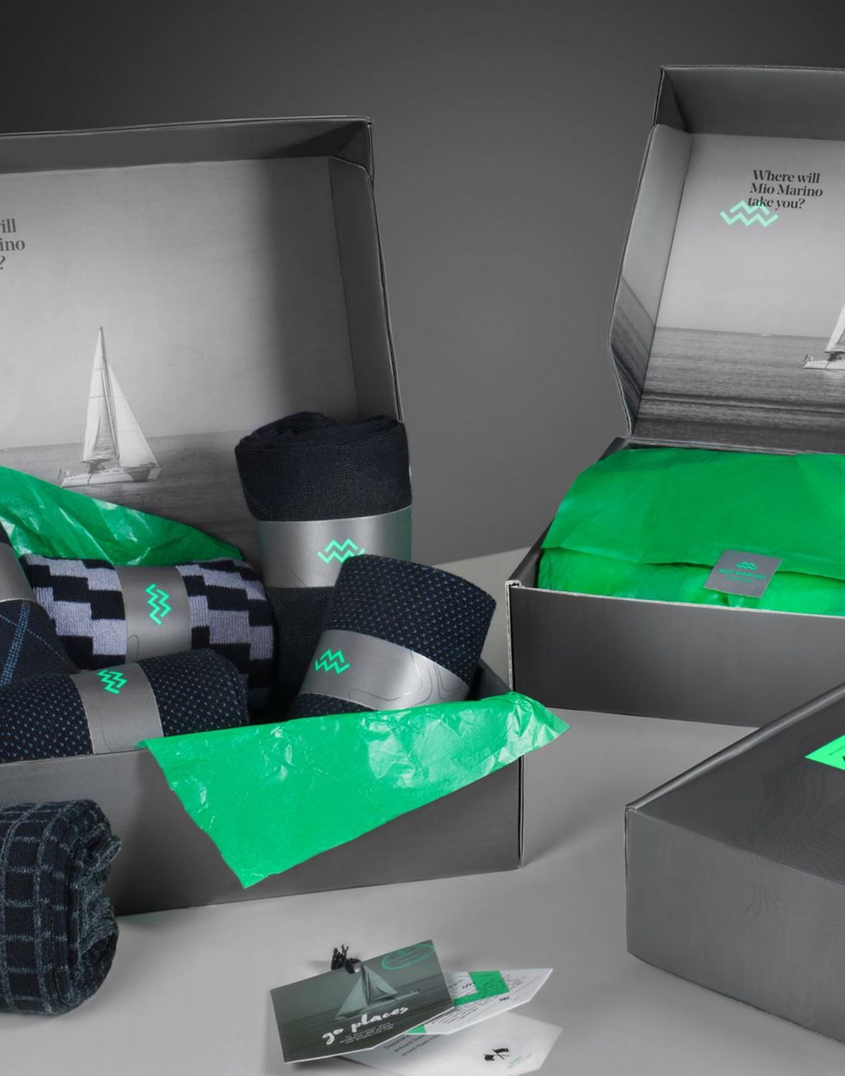 Mio Marino Men's Sharp Twilight Dress Crew Socks 6 Pack