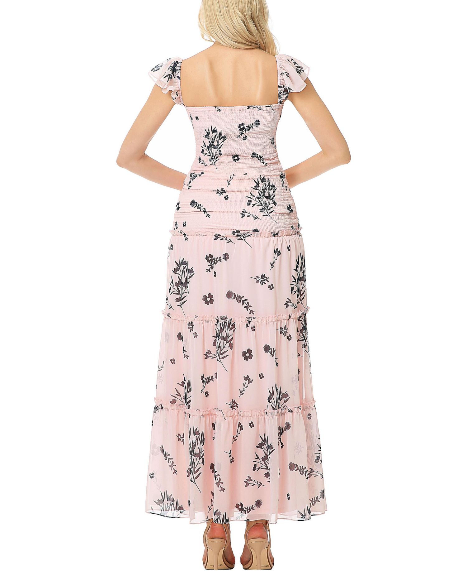 Women's Charity Smocked Maxi Dress