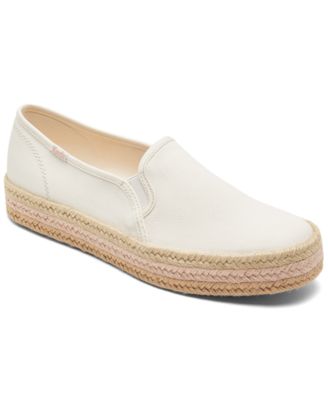 Keds Women s Triple Decker Jute Foxing Slip On Casual Sneakers Macy s