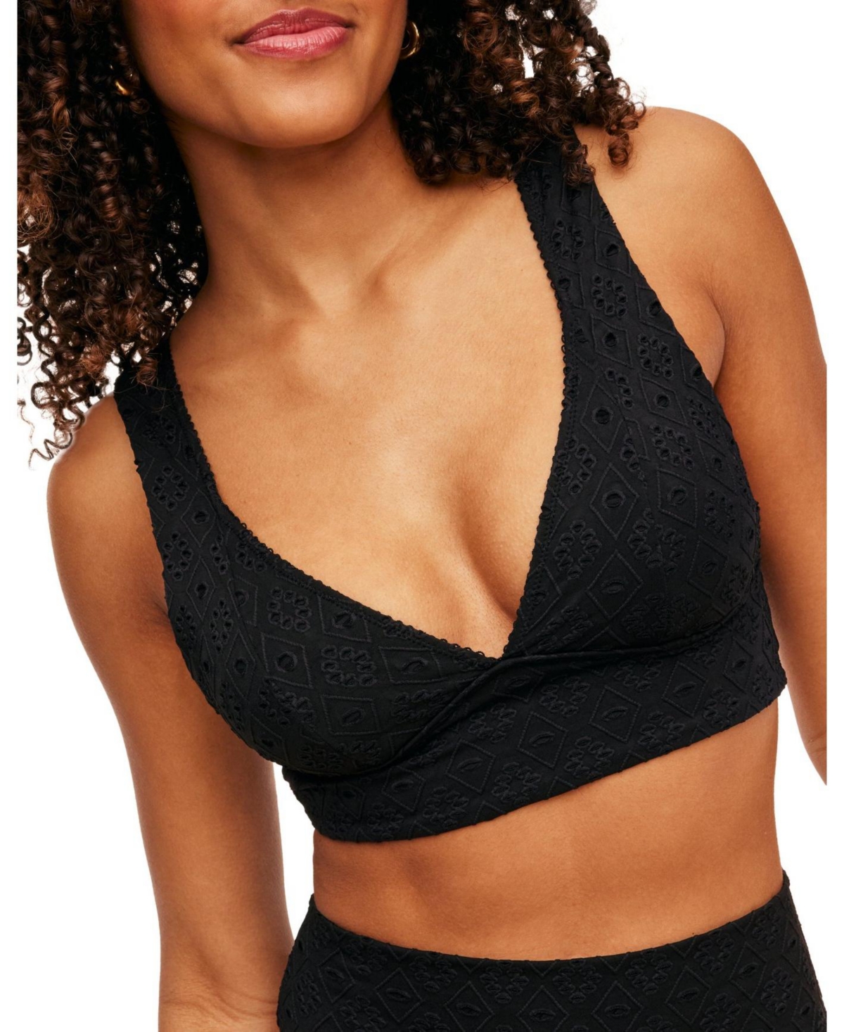 Women's Madelaine Swimwear Swim Top - Black