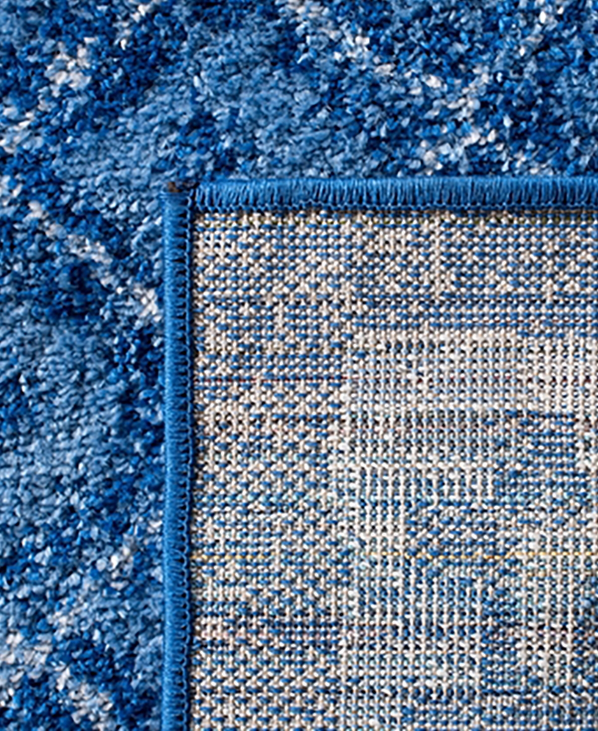 Safavieh Adirondack 110and Dark Blue x Square Area Rug - Light Blue