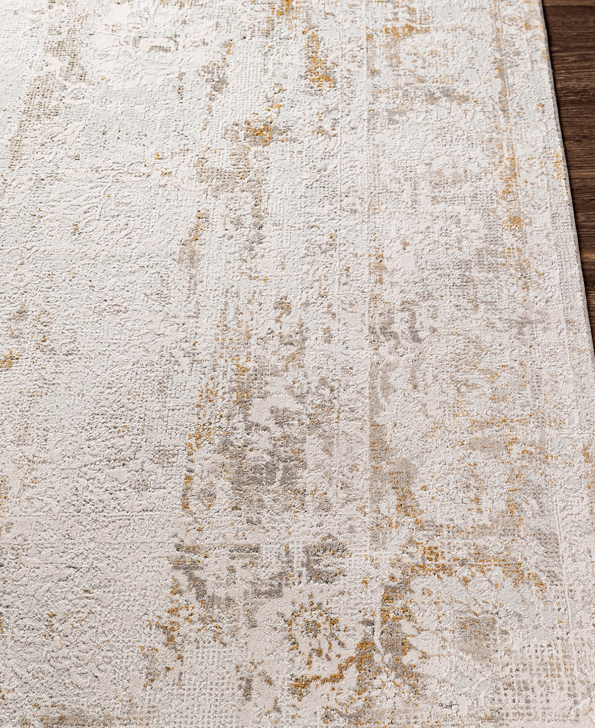 Surya Carmel Crl-2305 7'10x10' Area Rug In Gray- Bone