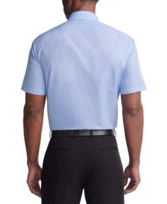 Poplin Solid Short-Sleeve Dress Shirt