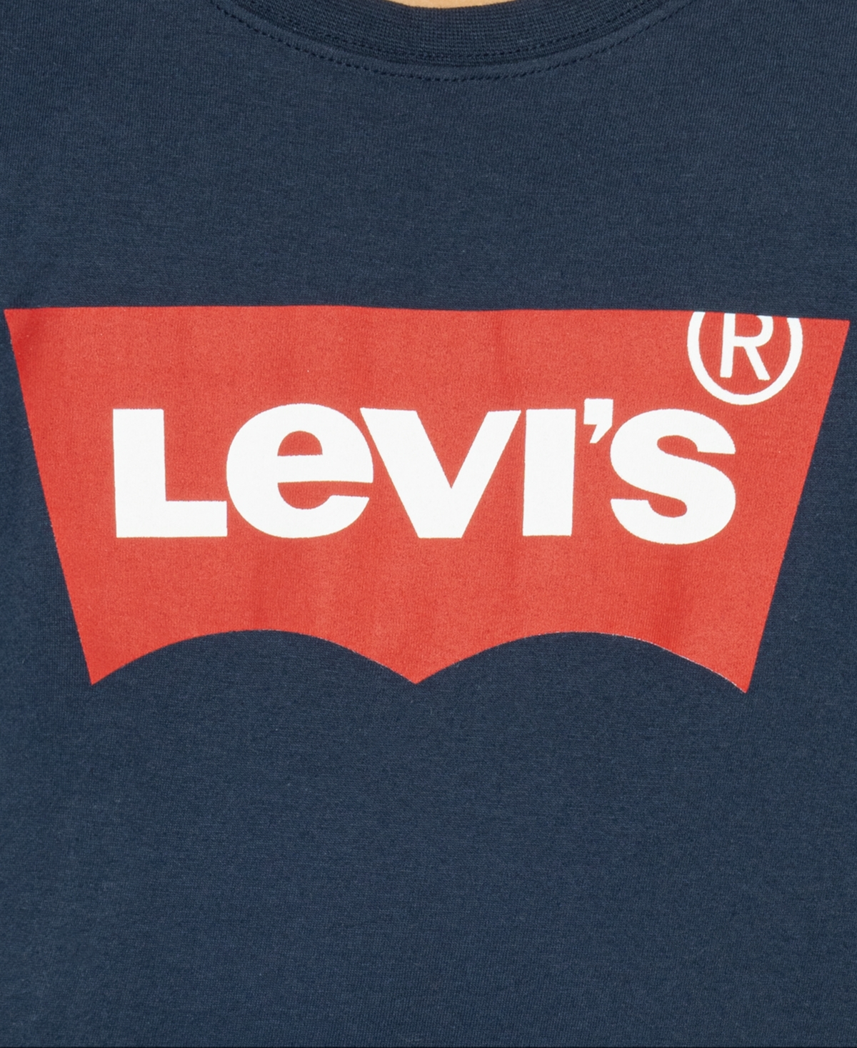 Levi's Big Boys Batwing Logo Crewneck Jersey T-shirt