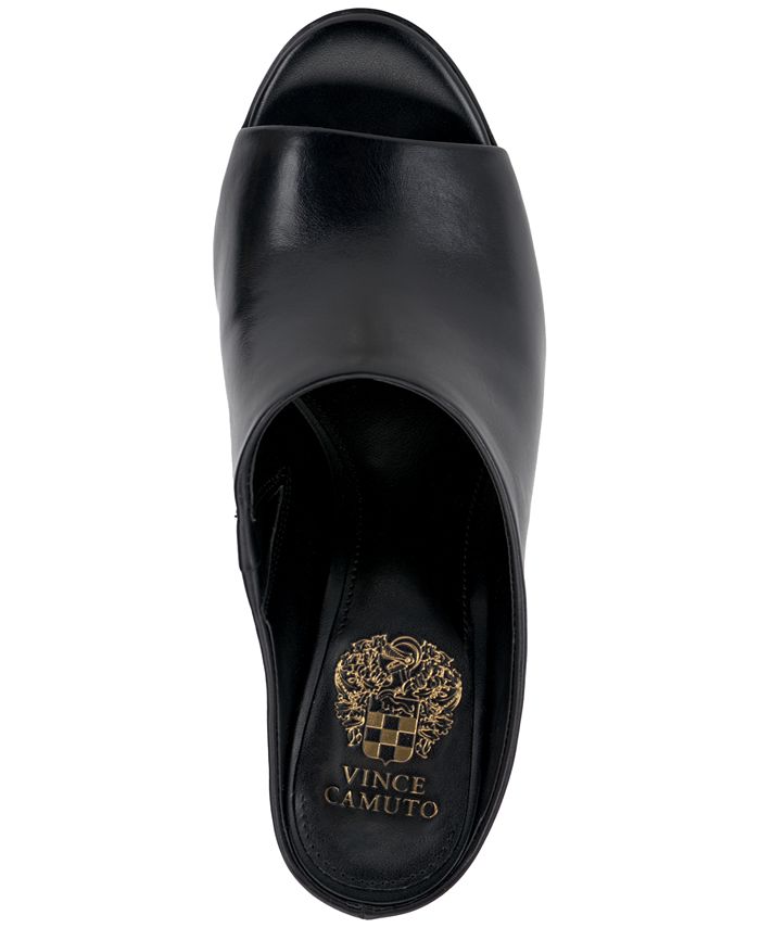 vince heeled mules