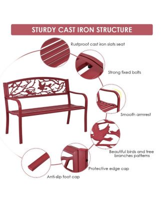 Patio Garden Bench Park Yard Outdoor Furniture