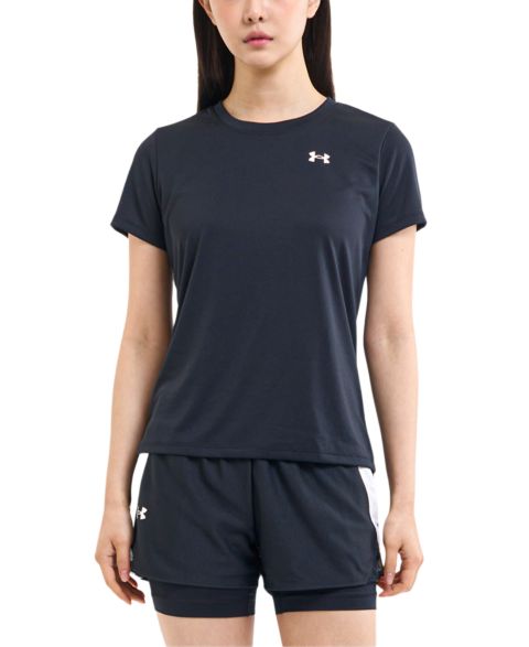 Женская футболка Under Armour UA Tech Short-Sleeve T-Shirt, цвет: Чёрный