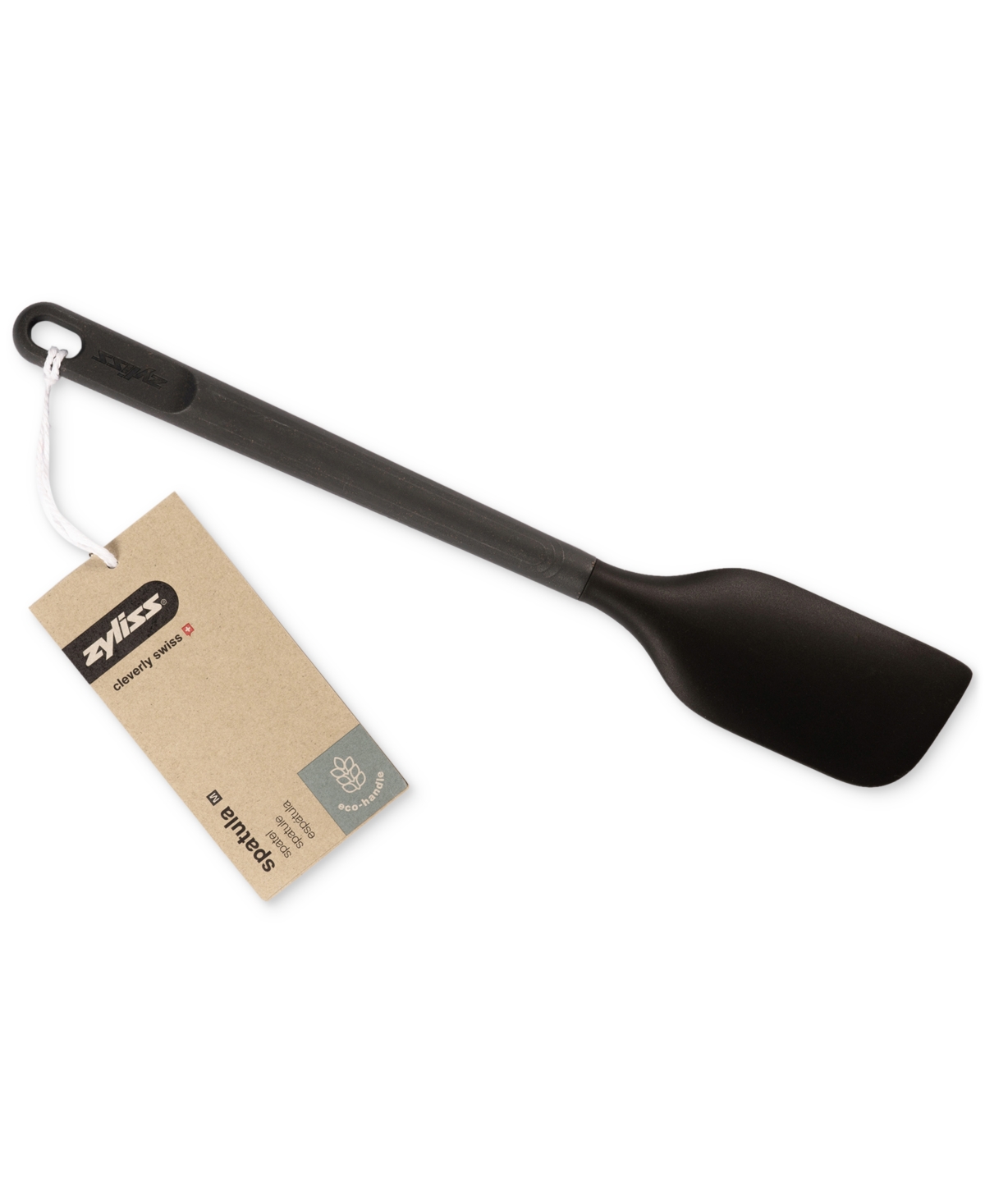 Zyliss Silicone-edge Medium Mixing Spatula In Dk Gry