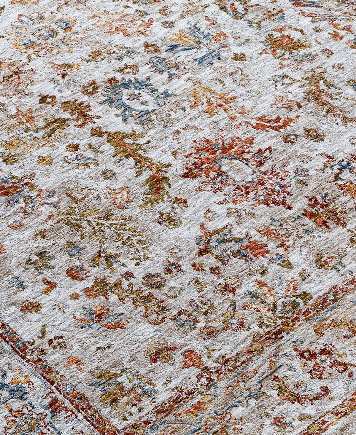 Shop Surya Mona Lisa Mni-2311 5'x7'5 Area Rug In Rust-denim
