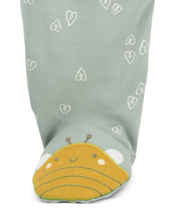 Carter's Baby Boy Mammoth Print 2-Way Zip-Up Footie Coverall main image 1