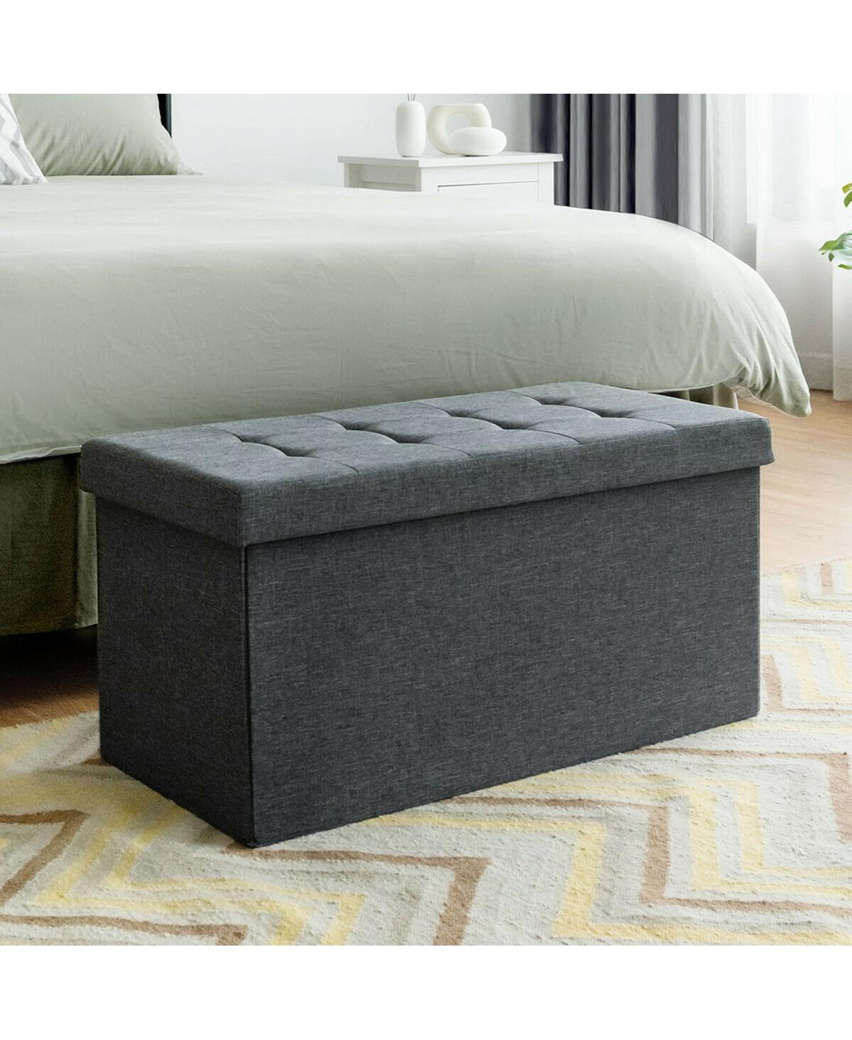 Slickblue 31.5 Inch Fabric Foldable Storage with Removable Bin