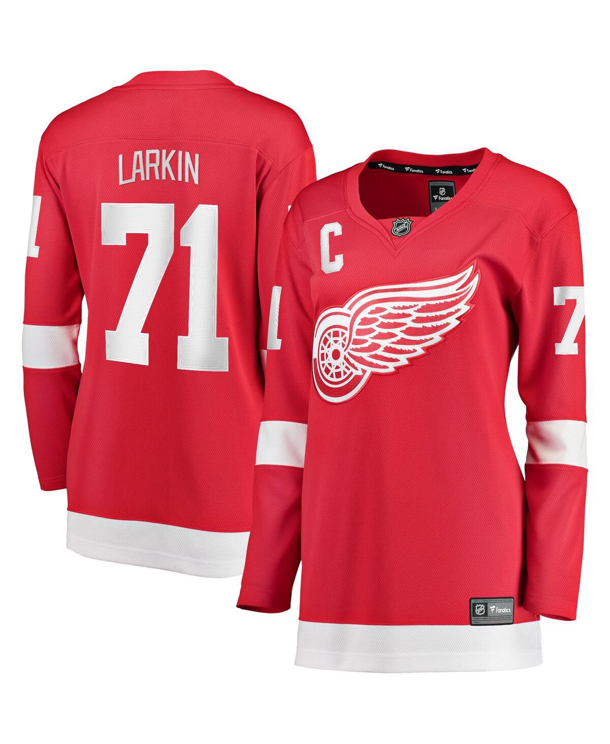 Branded Women's Dylan Larkin Red Detroit Red Wings Home Breakaway Player Jersey - R/drwh